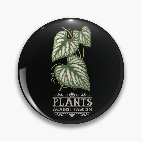 Item preview, Antifascist Plants | Colorful Artwork | Beige Lettering designed and sold by VintagePlantJoy.