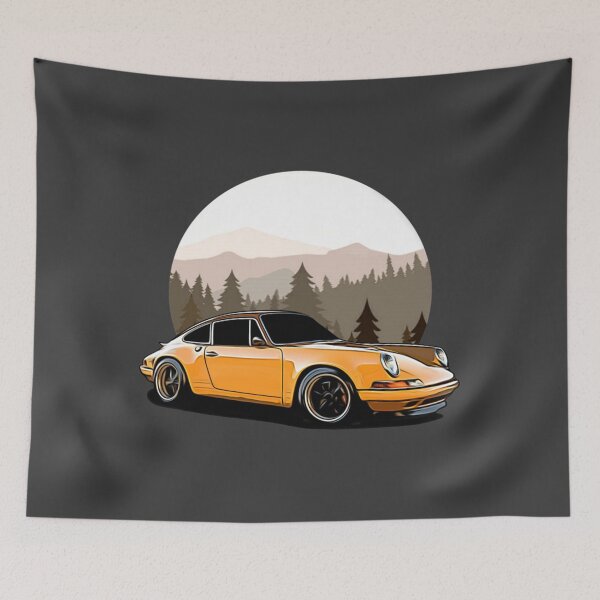Item preview, Sunburst Orange Singer Re-Imagined 911 Front Side designed and sold by piter204.