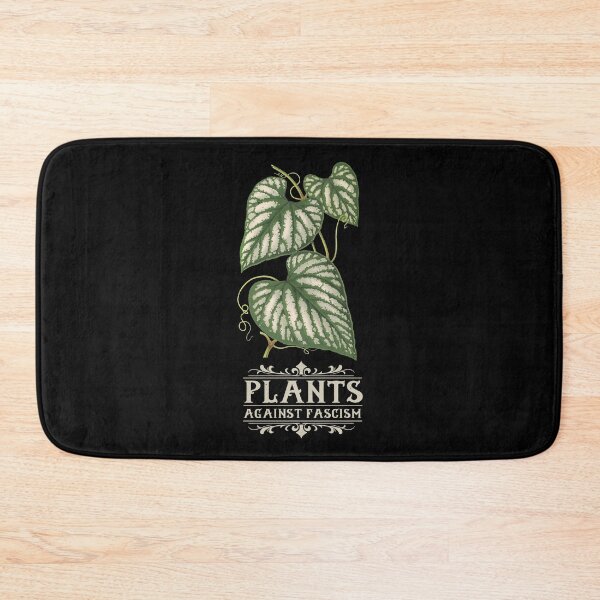 Item preview, Antifascist Plants | Colorful Artwork | Beige Lettering designed and sold by VintagePlantJoy.