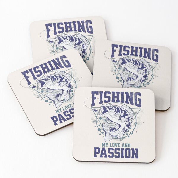 Item preview, Fish my Love and Passion Fishing Blue designed and sold by PUFFYP.