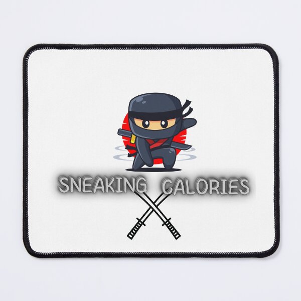 Item preview, Ninja Sneaking Calories designed and sold by PixelPizzazz.