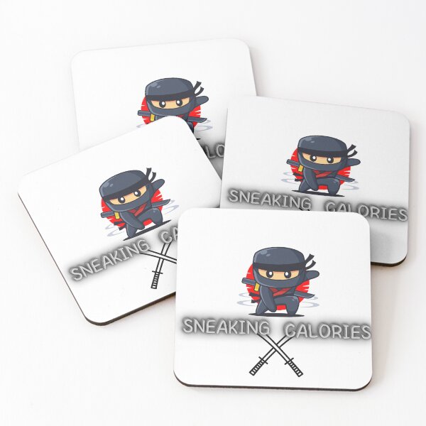 Item preview, Ninja Sneaking Calories designed and sold by PixelPizzazz.