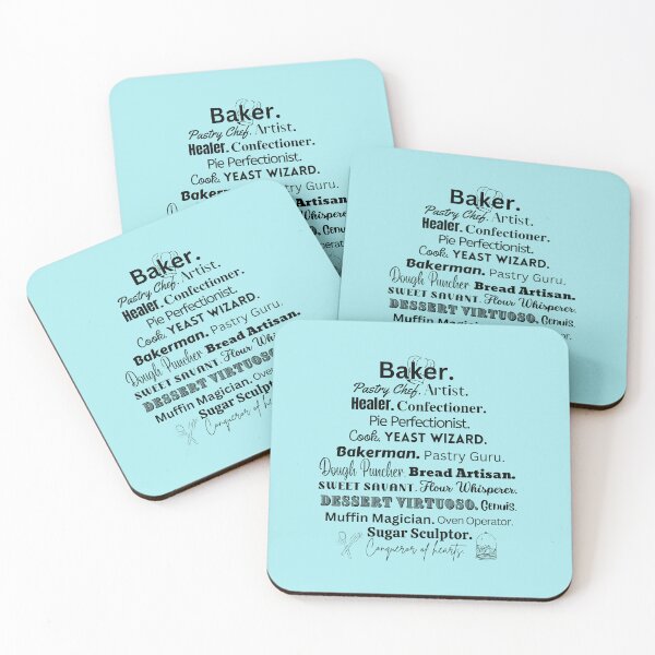 Item preview, Baker Definitions, Descriptions, Synonyms designed and sold by ZingAndPep.