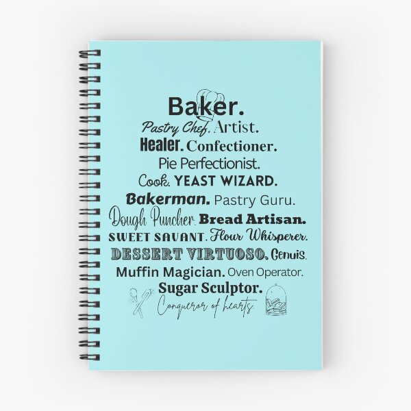 Item preview, Baker Definitions, Descriptions, Synonyms designed and sold by ZingAndPep.
