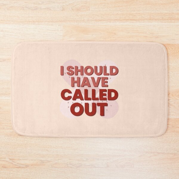 Item preview, I Should Have Called Out | Funny Nurse | Nursing Humor | Nurse Typographic designed and sold by DesignsRN.