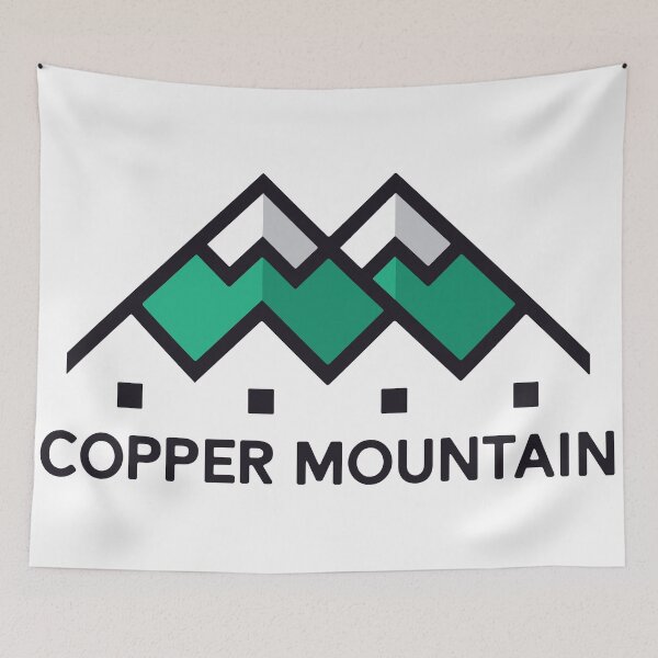 Item preview, Copper Mountain Colorado Ski Badge Sticker snow  designed and sold by gurvindersohi3.