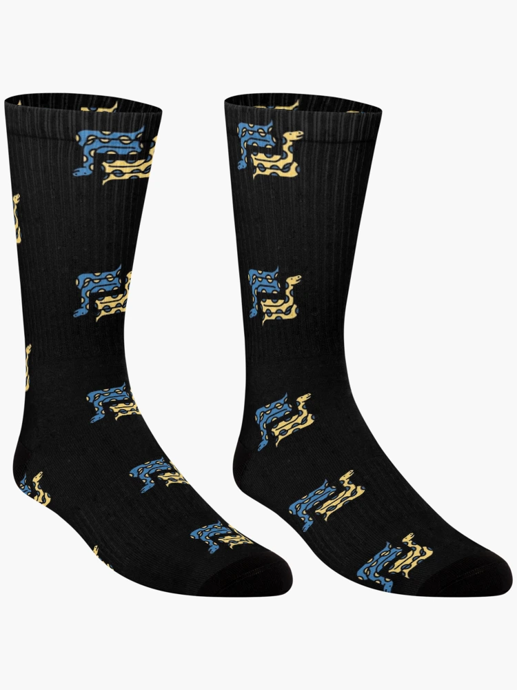 Thumbnail 3 of 5, Socks, Python programming stickers designed and sold by codepuns.