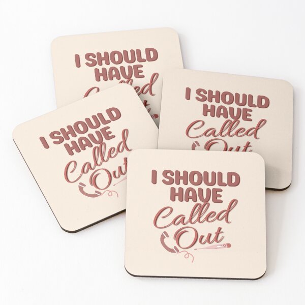 Item preview, I Should Have Called Out | Funny Nurse | Nurse Life | Nurse Typographic designed and sold by DesignsRN.