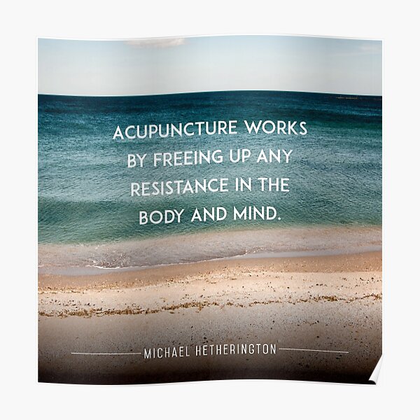 Acupuncture Quotes Posters Redbubble