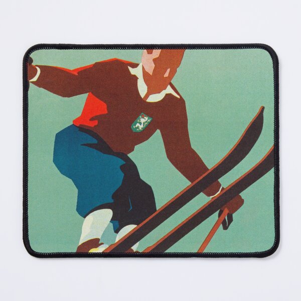 Item preview, Austria Vintage Ski Poster designed and sold by vintagevivian.