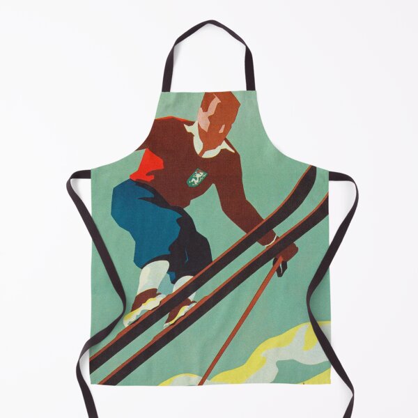 Item preview, Austria Vintage Ski Poster designed and sold by vintagevivian.