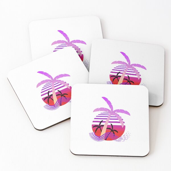 Item preview, Purple coconut tree with sunrise. designed and sold by Jayjaynaenae.