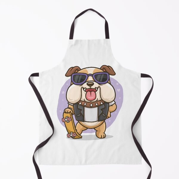 Item preview, Bulldog Skateboard, Skateboarding Bulldog, Skateboarding Dog, Skateboard, Skate designed and sold by Skateboard-Art.