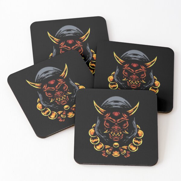 Item preview, Japanese Oni Mask  designed and sold by Moonkringle.