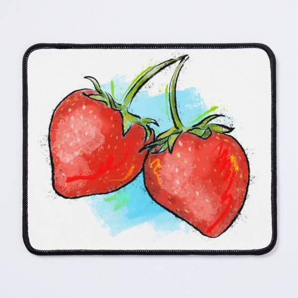 Item preview, Fresh Red Strawberries designed and sold by JulesXenDesign.