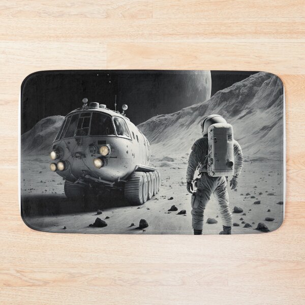 Item preview, Spacecraft and Astronaut on Foreign Planet designed and sold by Bleknervin.