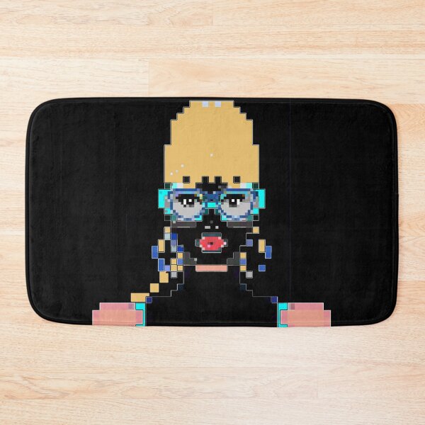 Item preview, Model on cat walk beautiful girl Pixel 8 bit Games Adventure Aesthetic Pixel Art Gift designed and sold by Dodern.