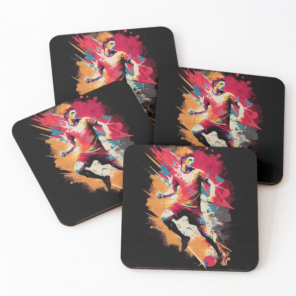 Item preview, Abstract Soccer Player designed and sold by Prozeum.