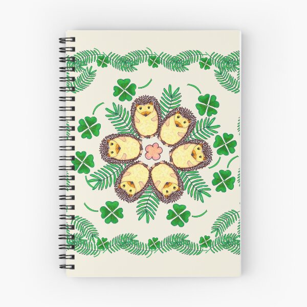 Item preview, Hedgehogs Florals in Ink & Marker designed and sold by BlissDrizzle.