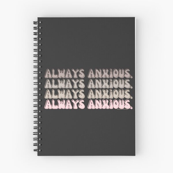 Item preview, Always anxious, v2, back | @lilsboobthangs designed and sold by lilsboobthangs.