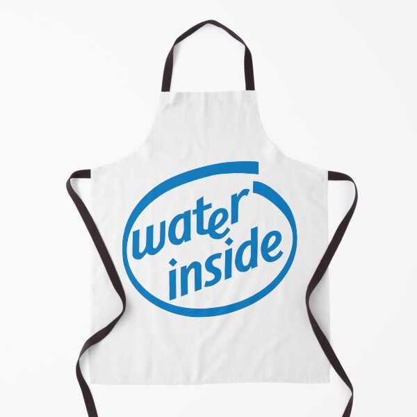 Item preview, Water inside sticker for water bottles and athletes designed and sold by LaCaDesigns.