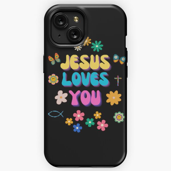 Jesus Loves You retro design