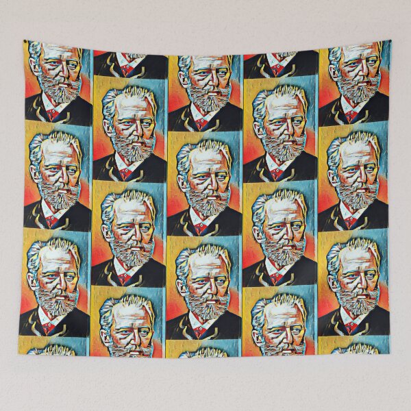Item preview, Pyotr Ilyich Tchaikovsky artwork | Pyotr Ilyich Tchaikovsky Portrait | Pyotr Ilyich Tchaikovsky Wall Art  designed and sold by Suyogsonar25.