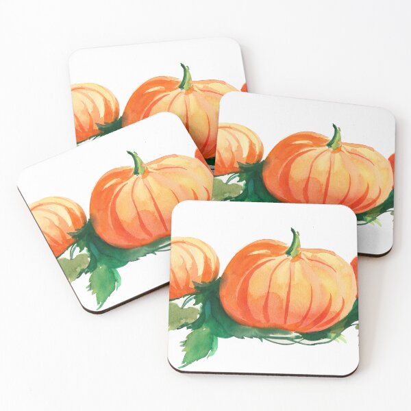Item preview, Watercolor pumpkins designed and sold by AlexBlackSea.