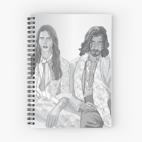 Item preview, Two men grayscale designed and sold by SeptemberMarket.