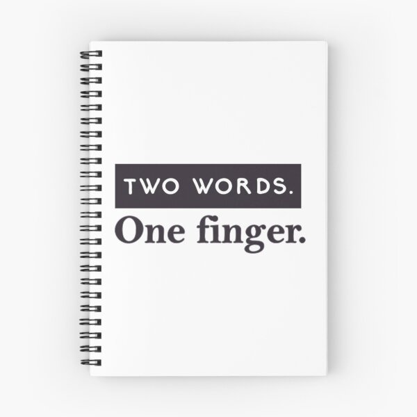 Item preview, Two Words One Finger. designed and sold by SimplyCosmic11.