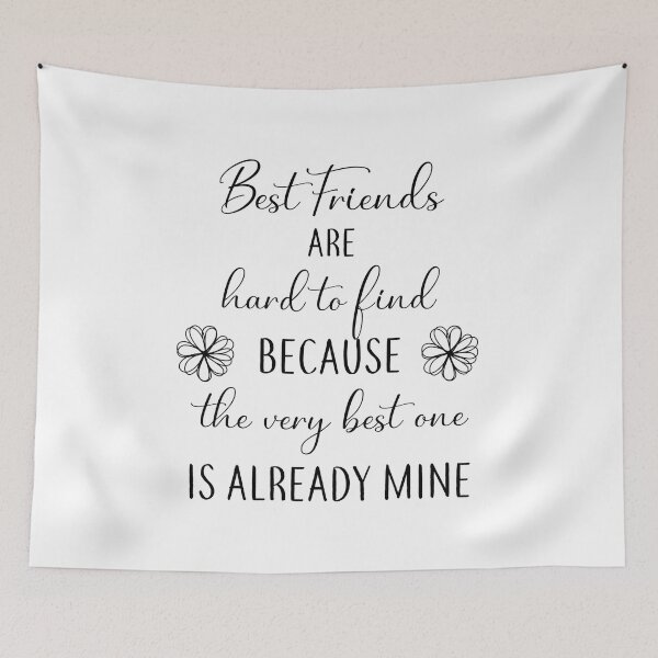 Item preview, Best Friends are Hard to Find designed and sold by Jenn Graham.