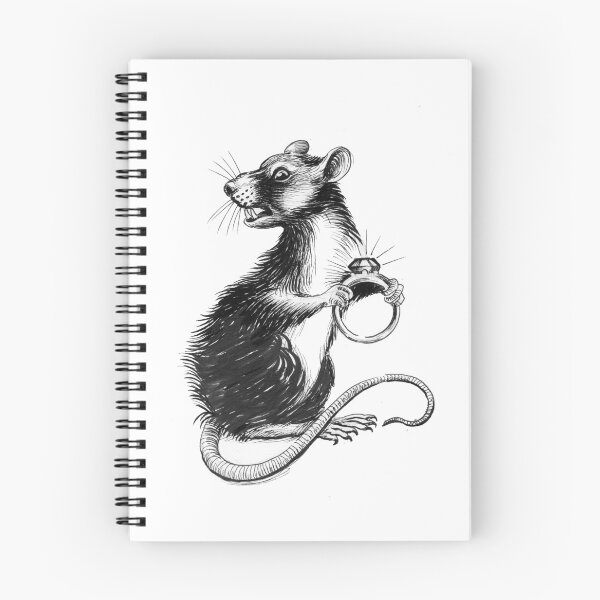 Item preview, Rat with stolen ring designed and sold by AlexBlackSea.