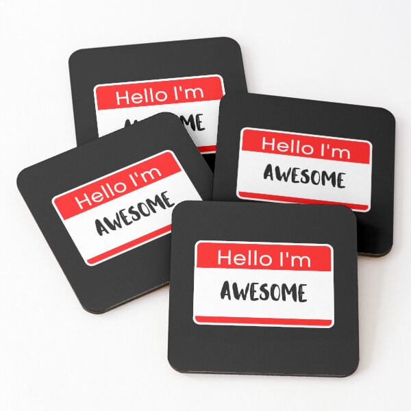 Item preview, Hello I'm Awesome designed and sold by ZingAndPep.