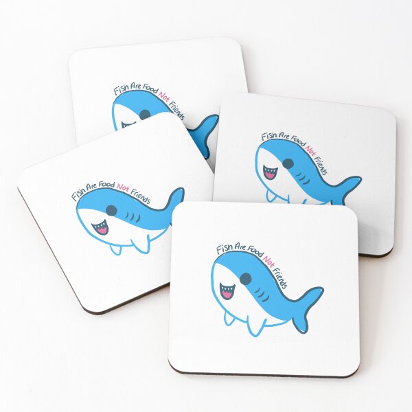 Item preview, Fish Are Food Not Friends designed and sold by KumoCrafts.