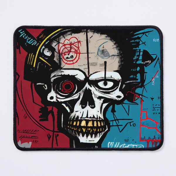 Item preview, Skull Graffiti Abstract Symphony - Neo Expressionism Graffiti Fusion Artwork designed and sold by ZickDezine.