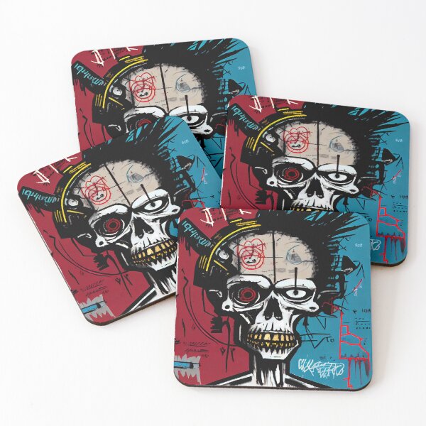 Item preview, Skull Graffiti Abstract Symphony - Neo Expressionism Graffiti Fusion Artwork designed and sold by ZickDezine.
