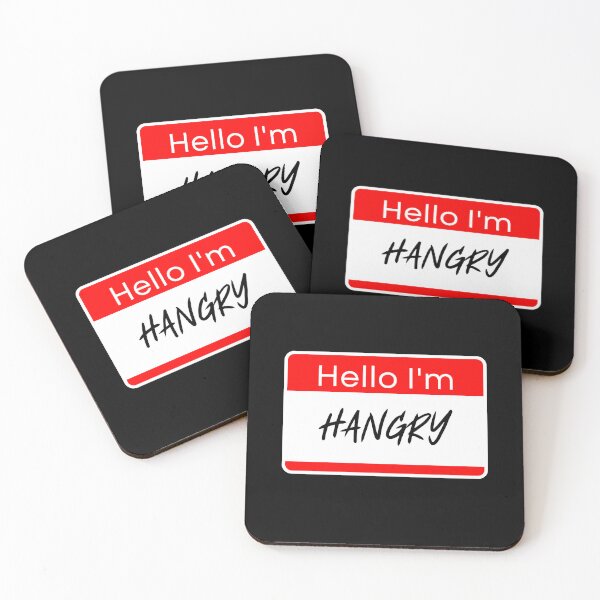 Item preview, Hello I'm Hangry designed and sold by ZingAndPep.