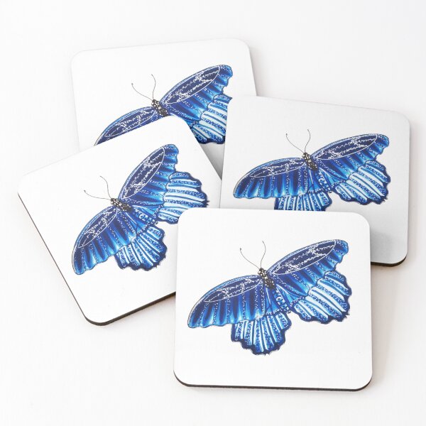 Item preview, Dazzling Blue Butterfly designed and sold by KayleeRoseArt.