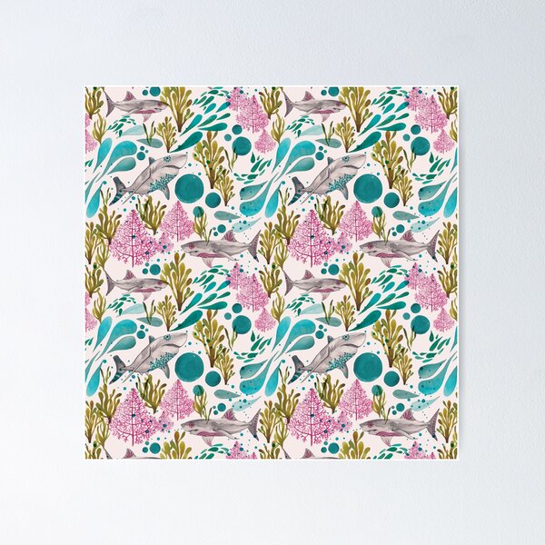 Item preview, Shark Life. designed and sold by SarahCarltonArt.