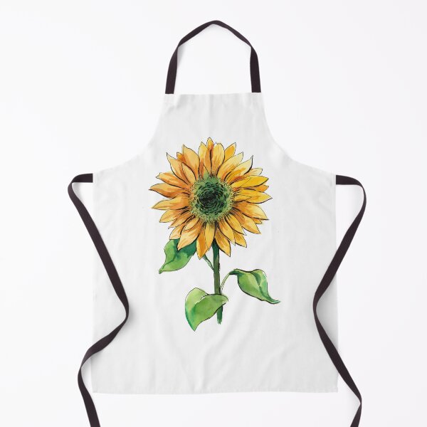 Item preview, Watercolor sunflower designed and sold by AlexBlackSea.