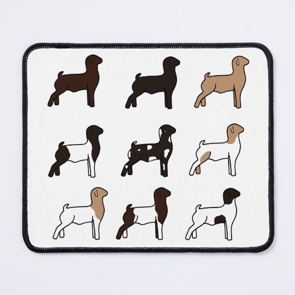 Item preview, Boer Goats Pattern of 9 designed and sold by Horsequeenozie.