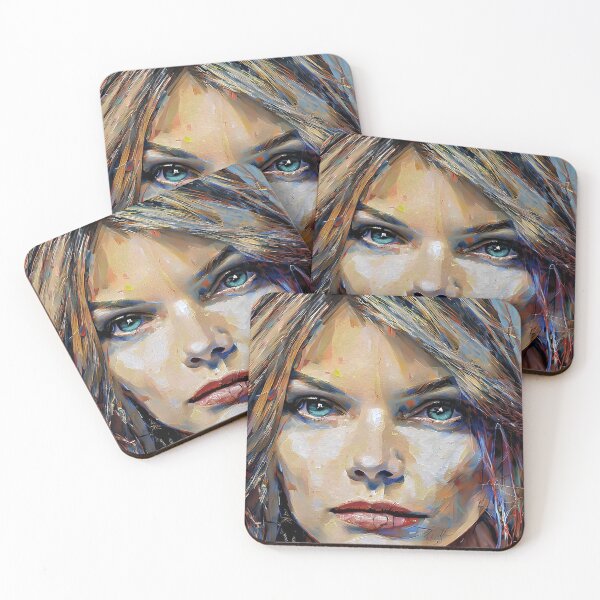 Item preview, Portrait of Michelle designed and sold by bogfl.