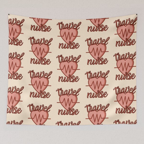 Item preview, Travel Nurse | Retro Nurse | Agency Nurses | Travel Nursing designed and sold by DesignsRN.
