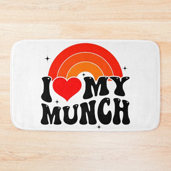 Item preview, Proud Munch I Love My Munch I Heart My Munch Sticker designed and sold by KGN  CREATIVITY.