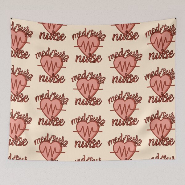 Item preview, Medical Surgical Nurse | Retro Nurse | Healthcare Workers | Med Surg Nursing designed and sold by DesignsRN.
