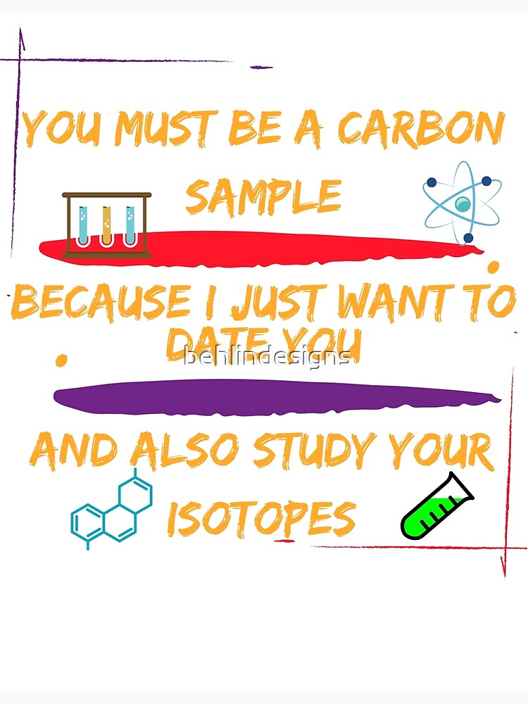 Disover Funny Chemistry Valentine Jokes Love Quotes Premium Matte Vertical Poster