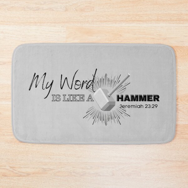Item preview, My Word is like a Hammer!! designed and sold by True Vine Apparel JA.