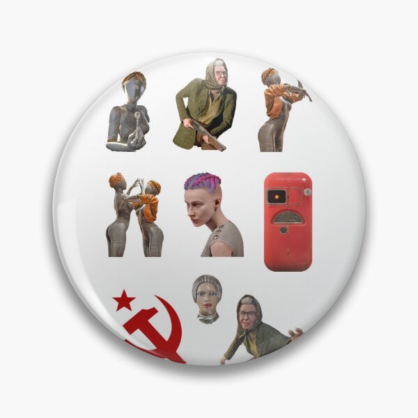 Item preview, Atomic Heart Ultra HD Sticker Set designed and sold by symphonya.