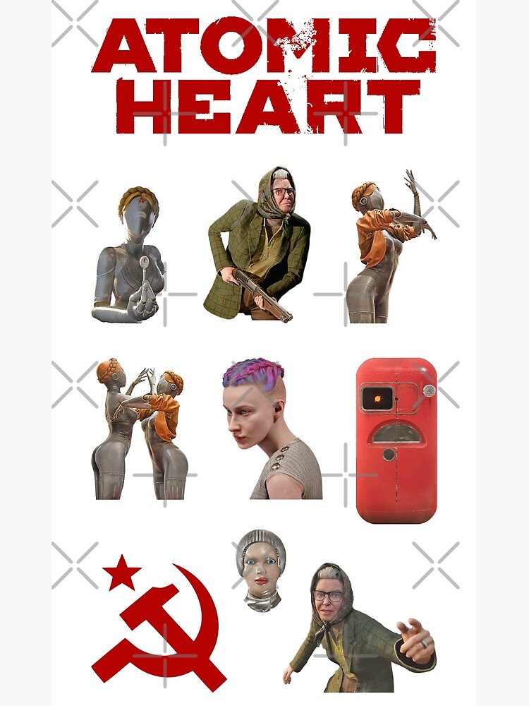 Atomic Heart Ultra HD Sticker Set