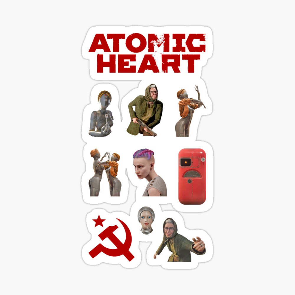 Atomic Heart  Sticker for Sale by cahillarmando